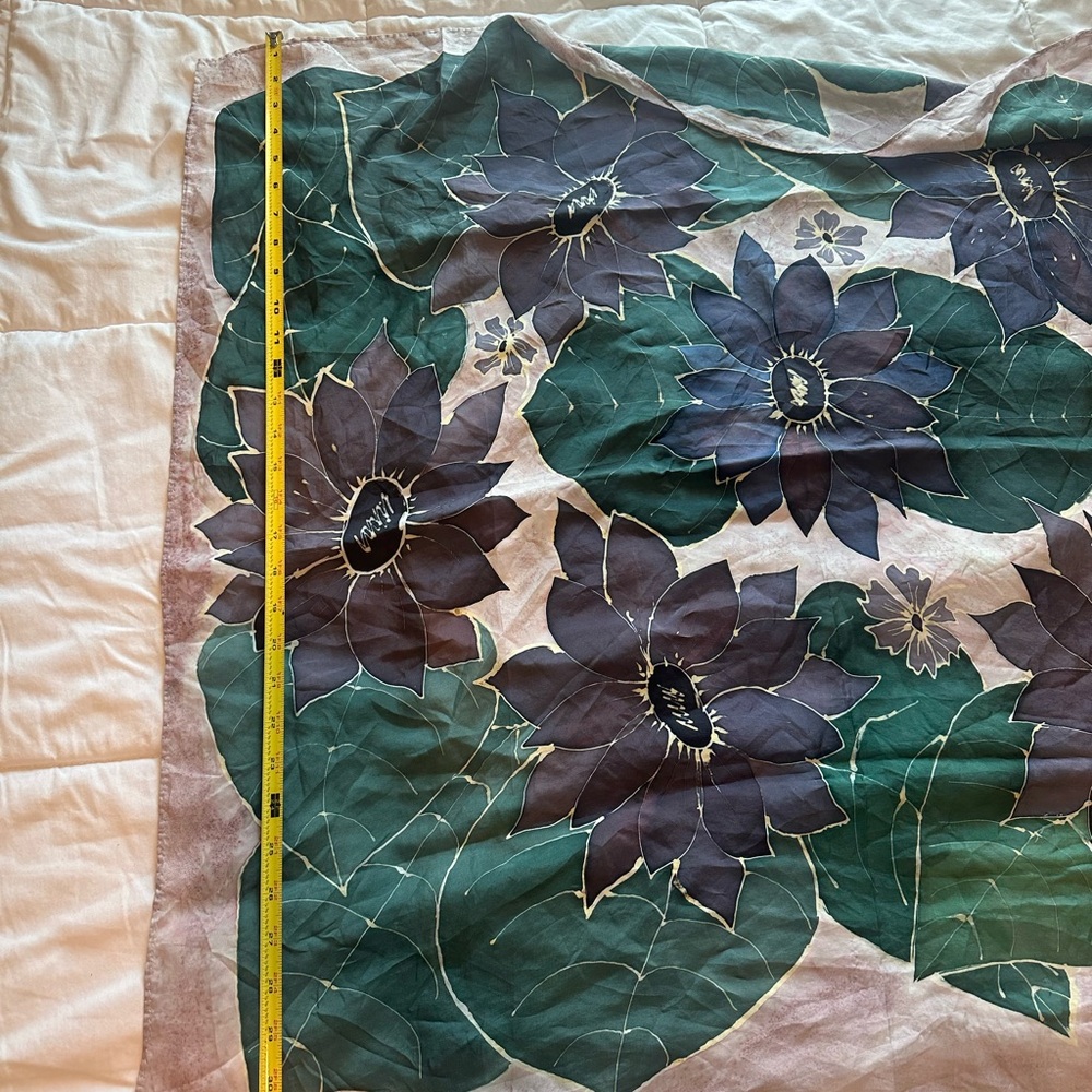 Floral Patterned Scarf - image 5